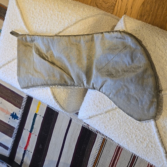 Rachel Zoe stunning large Christmas stocking gray NEW - Picture 4 of 6